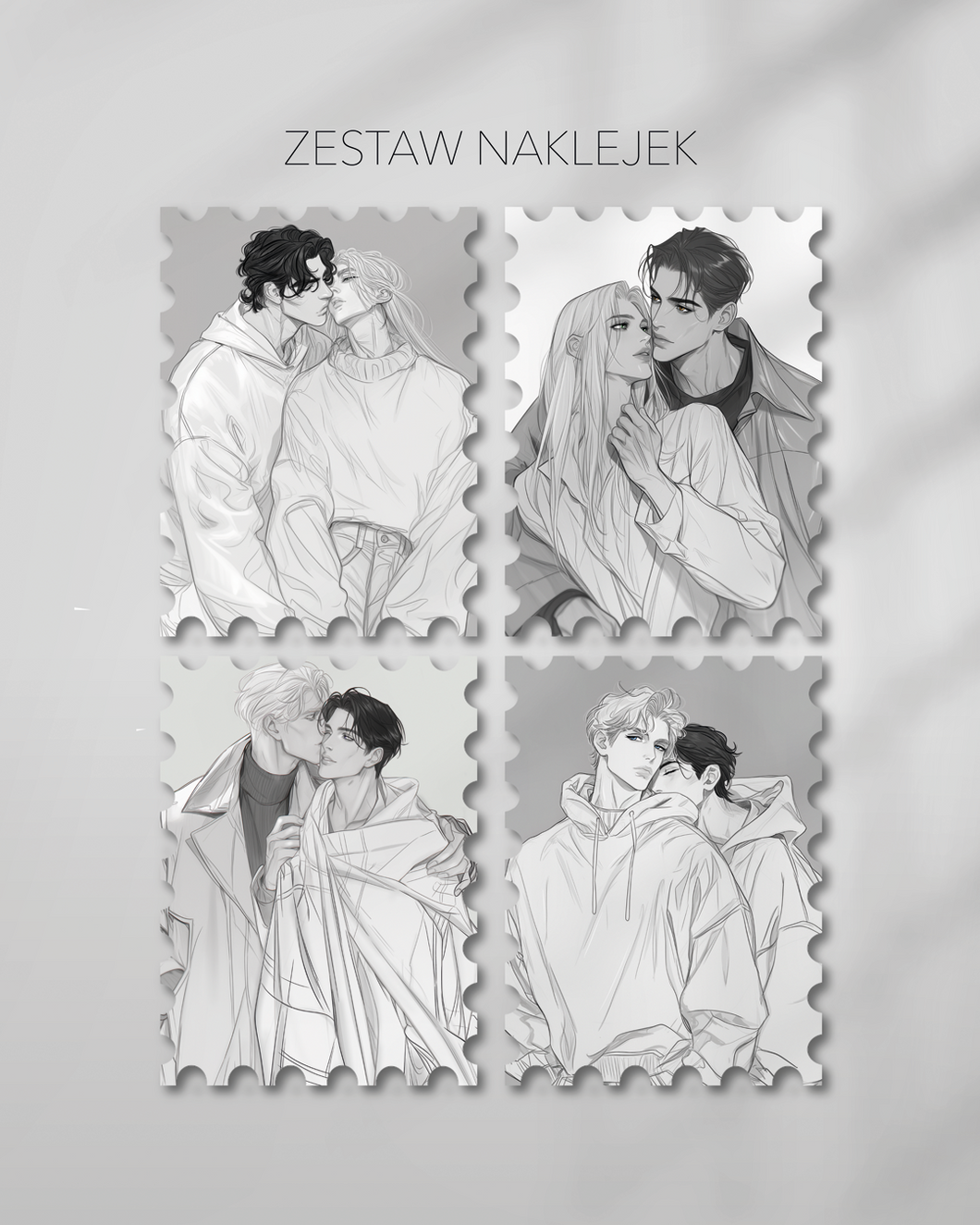 MGŁAVERSOWY ZESTAW NAKLEJEK